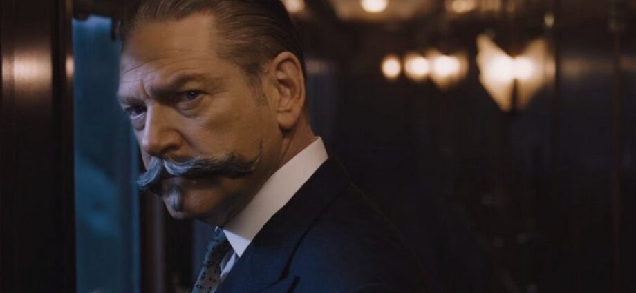 Kenneth Branagh como el detective privado Hércules Poirot