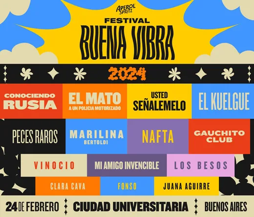 Regresa el Festival Buena vibra