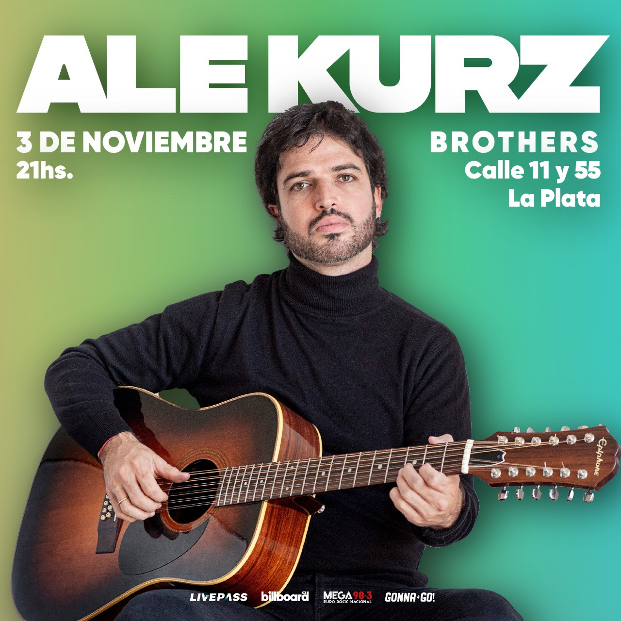 Ale Kurz en La Plata